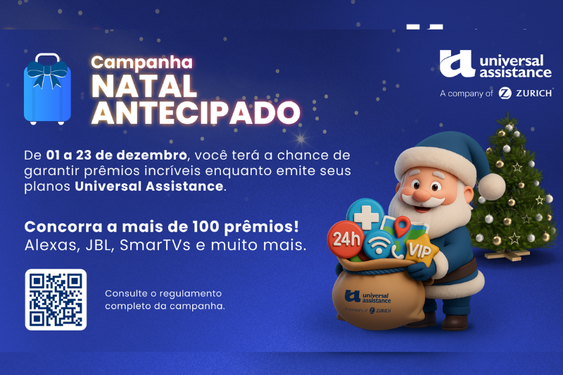 universal-assistance-lanca-campanha-especial-para-engajar-emissores-e-impulsionar-vendas-de-seguro-viagem-no-fim-do-ano